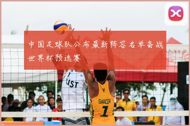 中国足球队公布最新阵容名单备战世界杯预选赛